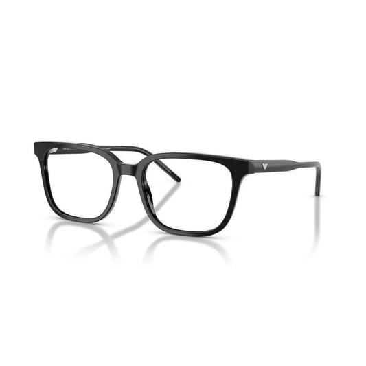EMPORIO ARMANI MOD. EA 3258 acetate glasses for men, sleek design in black frame showcasing modern style for gents.
