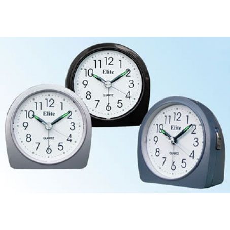 ELITE SVEGLIA ANALOGICA BLU / BLUE ALARM CLOCK CLOCKS,Sveglia