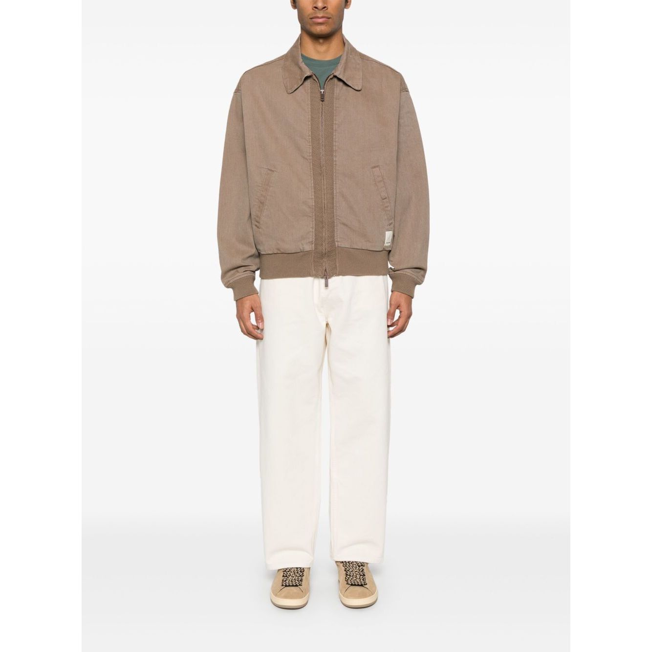 Emporio Armani Coats Brown