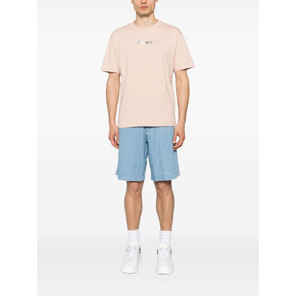 Emporio Armani T-shirts and Polos Beige