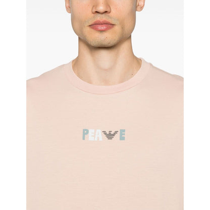 Emporio Armani T-shirts and Polos Beige