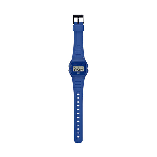 CASIO VINTAGE Mod. F-91 BIO RESIN STRAP - BLUE-1