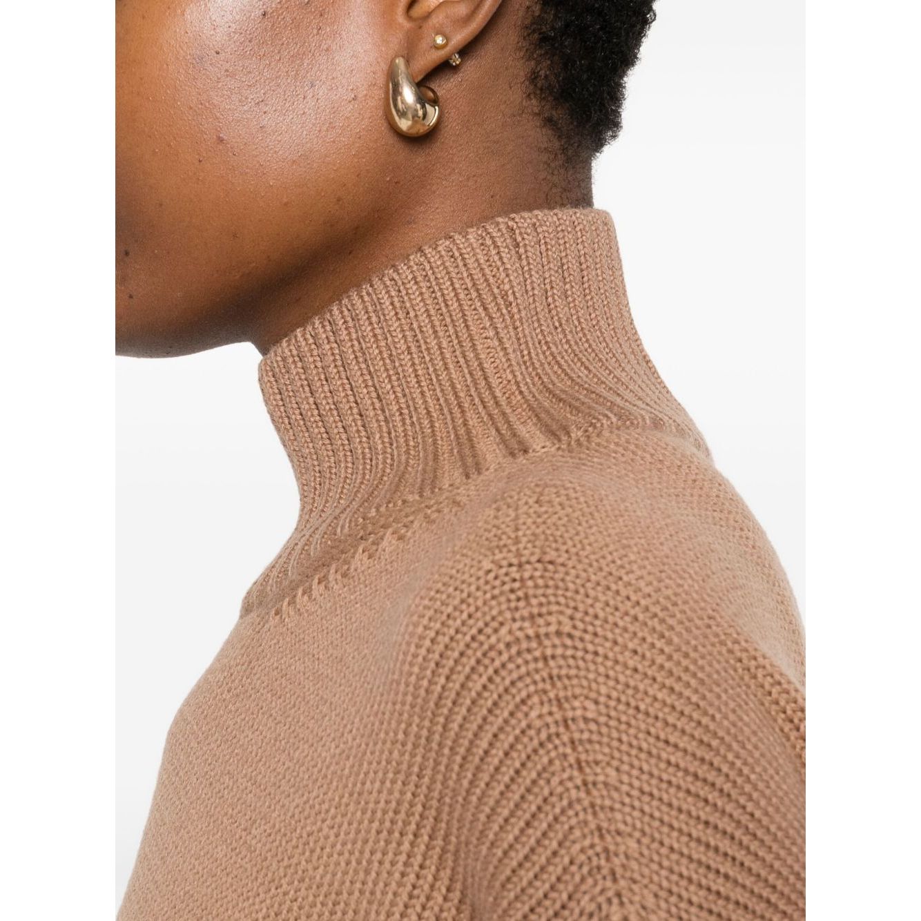 Fabiana Filippi Sweaters Camel