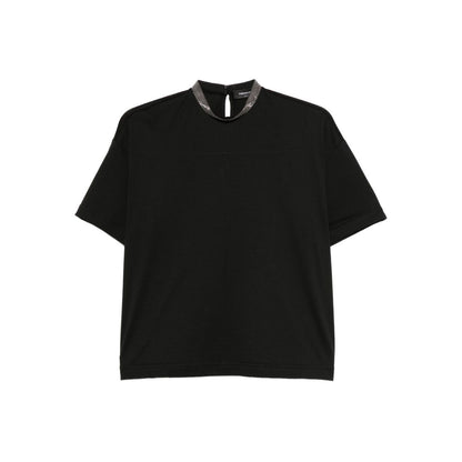 Fabiana Filippi Top Black Topwear