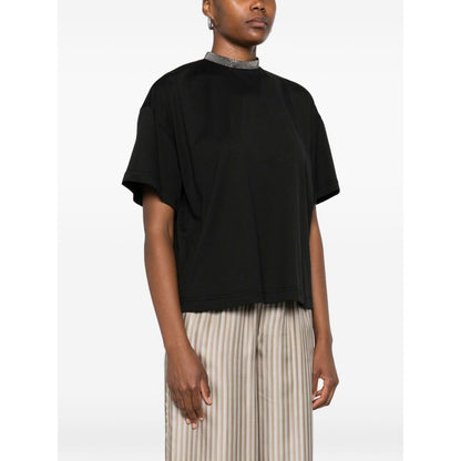 Fabiana Filippi Top Black Topwear