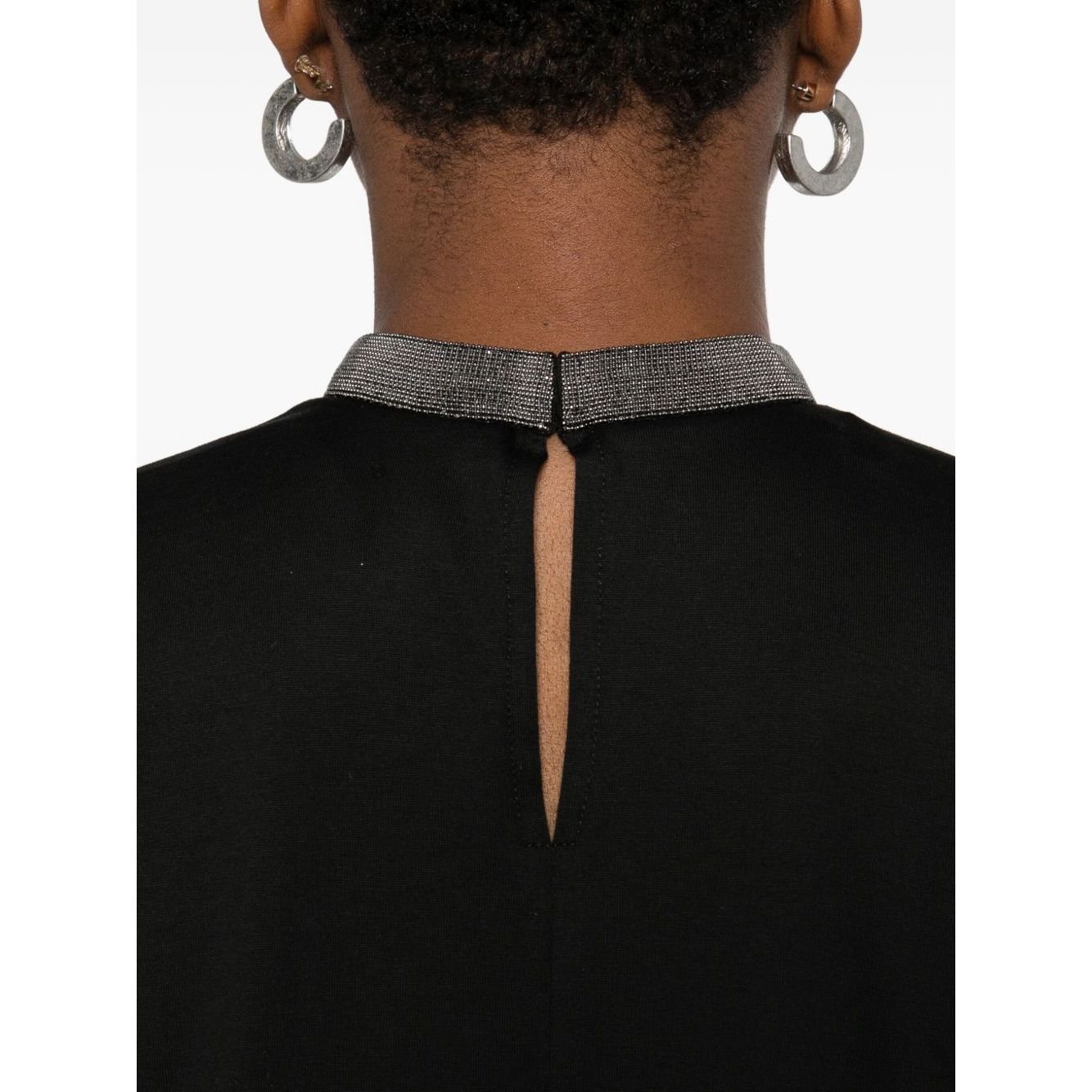 Fabiana Filippi Top Black Topwear