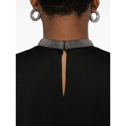 Fabiana Filippi Top Black Topwear