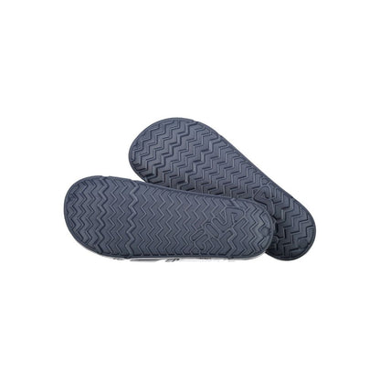 Fila Blue Polyethylene Men Sandal soles showcasing sporty tread design