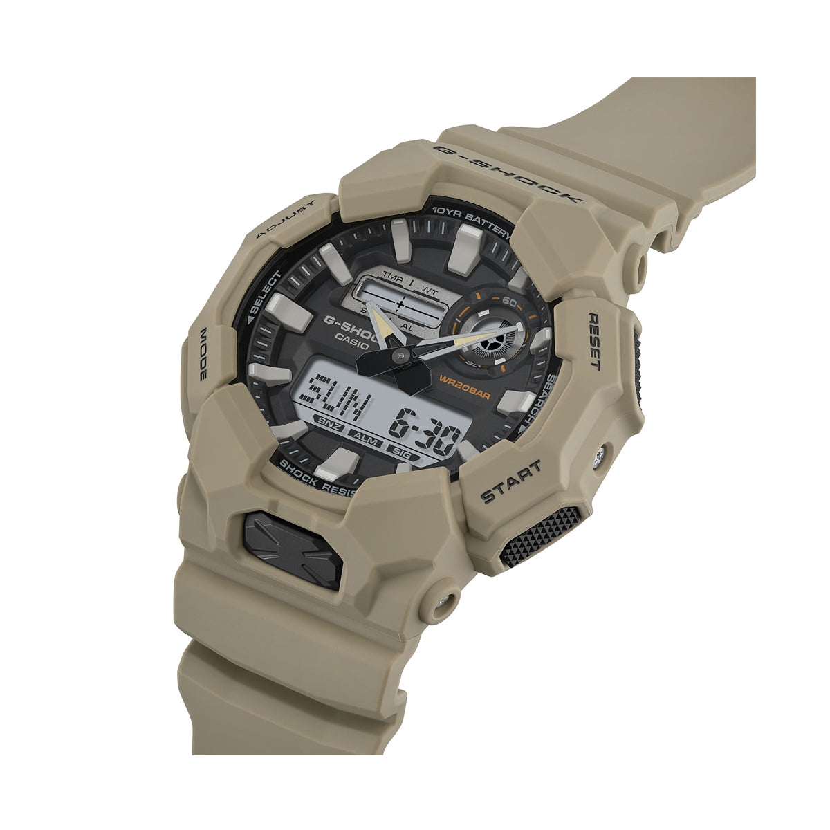 CASIO G-SHOCK Mod. NEW RUGGED BASIC Digital 10-Year Battery