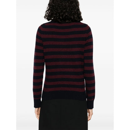 GANNI Sweaters Bordeaux Topwear