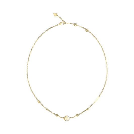 GUESS JEWELS JEWELRY Mod. JUBN05038JWYGT-U delicate gold necklace with elegant design