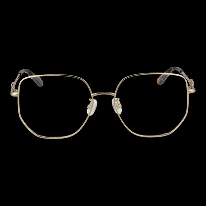 GUESS MOD. GU2989-D 55032 women's eyeglasses, elegant gold frame, perfect for fashionable ladies seeking sophistication.
