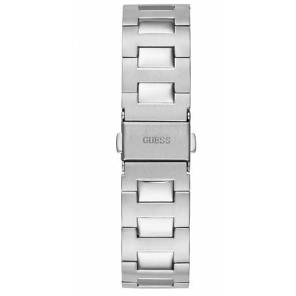 GUESS Mod. GW0310L1 quartz analog lady's watch with silver 925° bracelet, official packaging, mineral dial, water-resistant 3 ATM