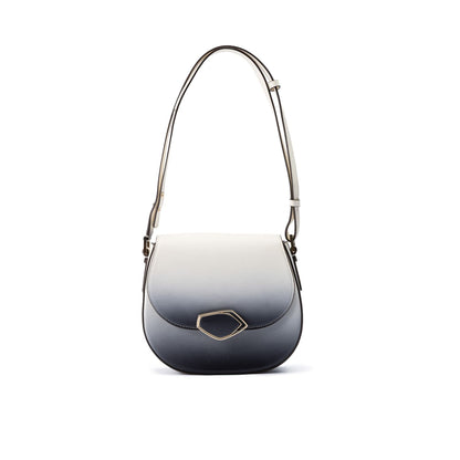 Giada Bicolour Leather Shoulder Bag