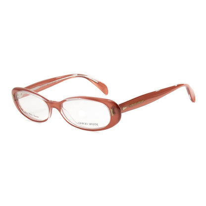 Giorgio Armani Multicolor Acetate Glasses (Frames) in pink, stylish eyewear for women, lens size 52mm, acetate material.