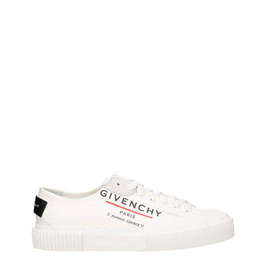 Givenchy Beige Fabric Low Top Sneakers with logo design and lace-up closure, featuring suede material and rubber sole, sporty glam style.