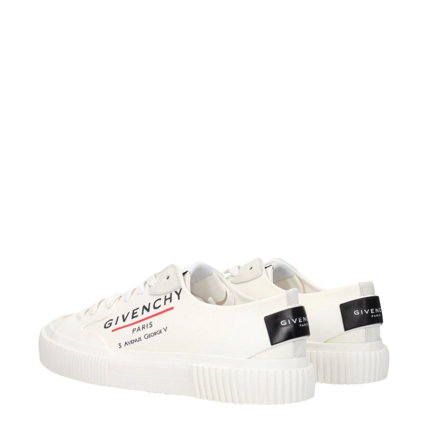Givenchy Beige Fabric Low Top Sneakers