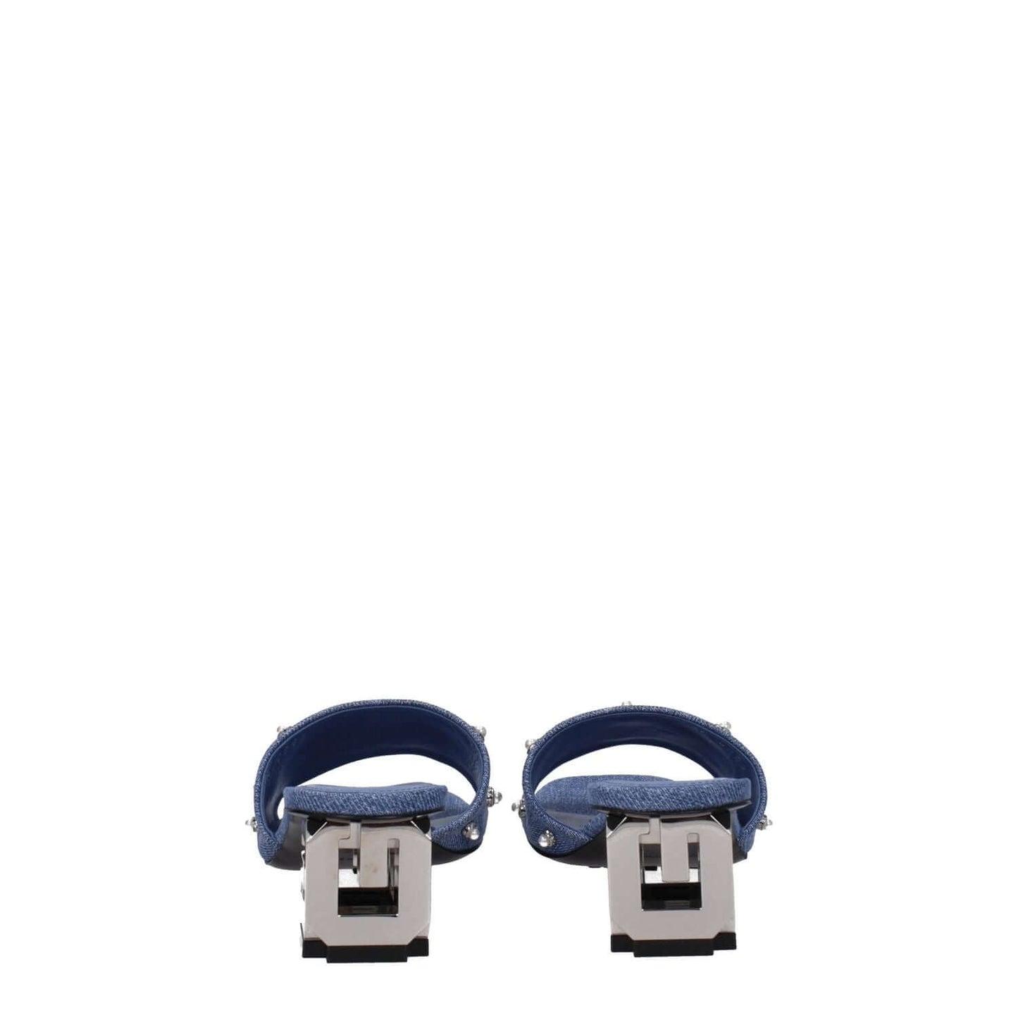 Givenchy Blue Fabric Sandals