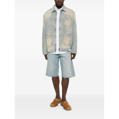 Golden Goose Coats Clear Blue