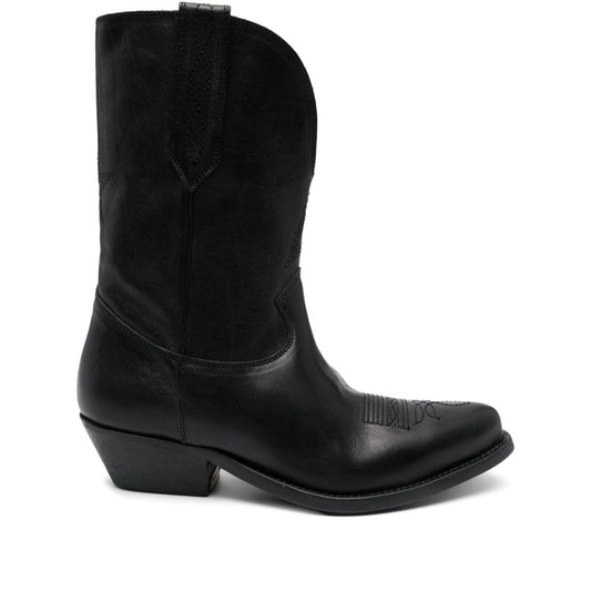 Golden Goose Wish Star leather boots Boots