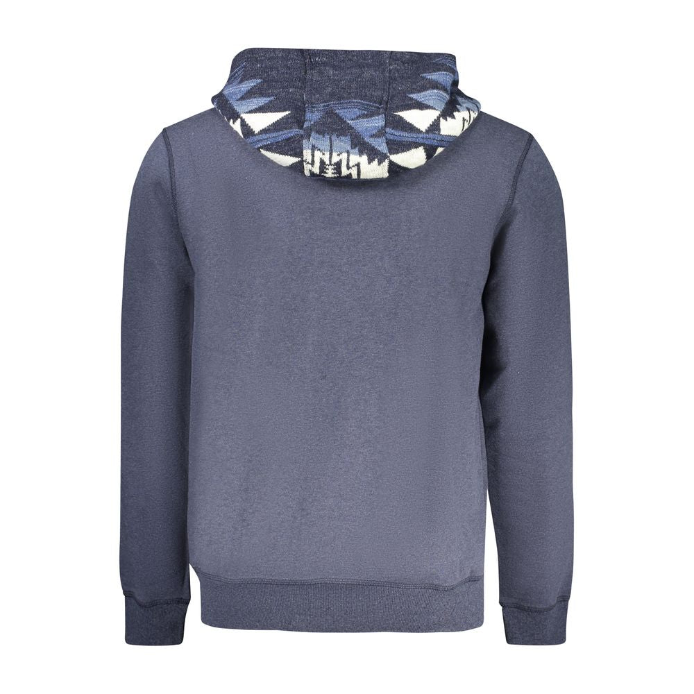 Guess Jeans Blue Cotton Men's Hoodie