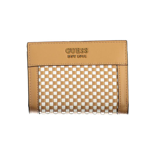 Guess Jeans Brown Polyethylene Wallet GU-14437