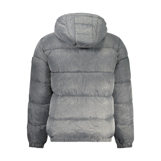Guess Jeans Gray Polyamide Jacket GU-32081-M-FBB-287