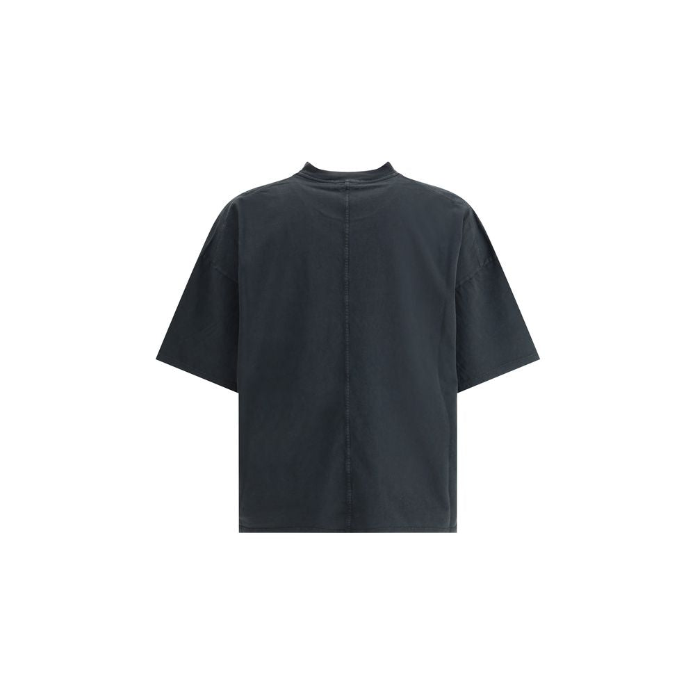 Haikure Black Cotton T-Shirt