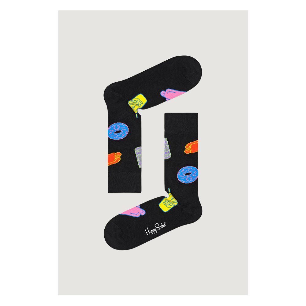 Happy Socks Black Cotton Socks