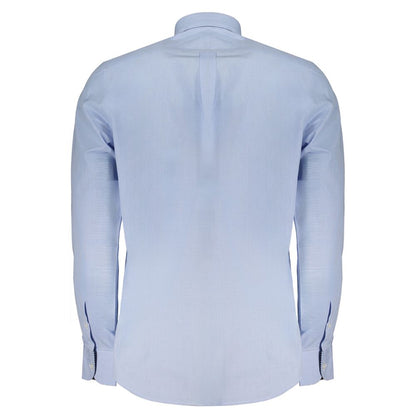 Harmont & Blaine Light Blue Cotton Men Shirt