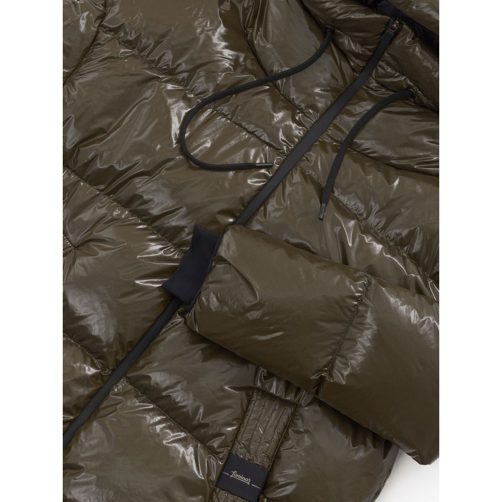 Herno Green Polyamide Parka