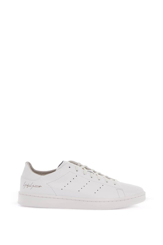 Y-3 white leather sneakers with minimalist design Sneakers Y-3 Light Gray