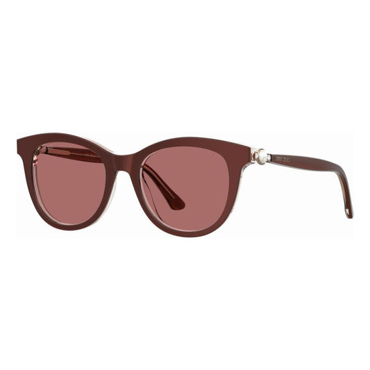 Jimmy Choo Red Acetate Sunglasses 1728,Jimmy Choo,New with tags,Red,Sunglasses for Women - Sunglasses,Women Jimmy Choo JCANNABETHSMWUAC