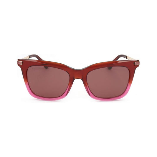 Jimmy Choo Red Metal Sunglasses 1728,67434610848,Jimmy Choo,New with tags,Red,Sunglasses,Sunglasses for Women - Sunglasses,Women Jimmy Choo JCOLYES1MQAC