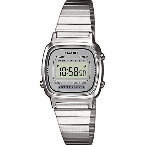 CASIO VINTAGE Mod. ICONIC MINI STEEL - LIGHT GREY