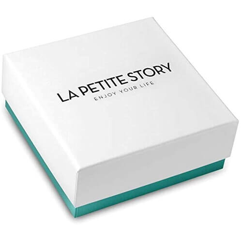 LA PETITE STORY JEWELRY Mod. LPS10ASD06 packaging box showing brand logo and slogan 'Enjoy Your Life'. Perfect for gifting and storage.