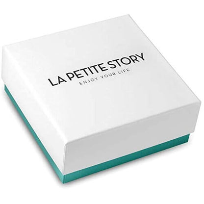 LA PETITE STORY JEWELRY Mod. LPS10ASD06 packaging box showing brand logo and slogan 'Enjoy Your Life'. Perfect for gifting and storage.