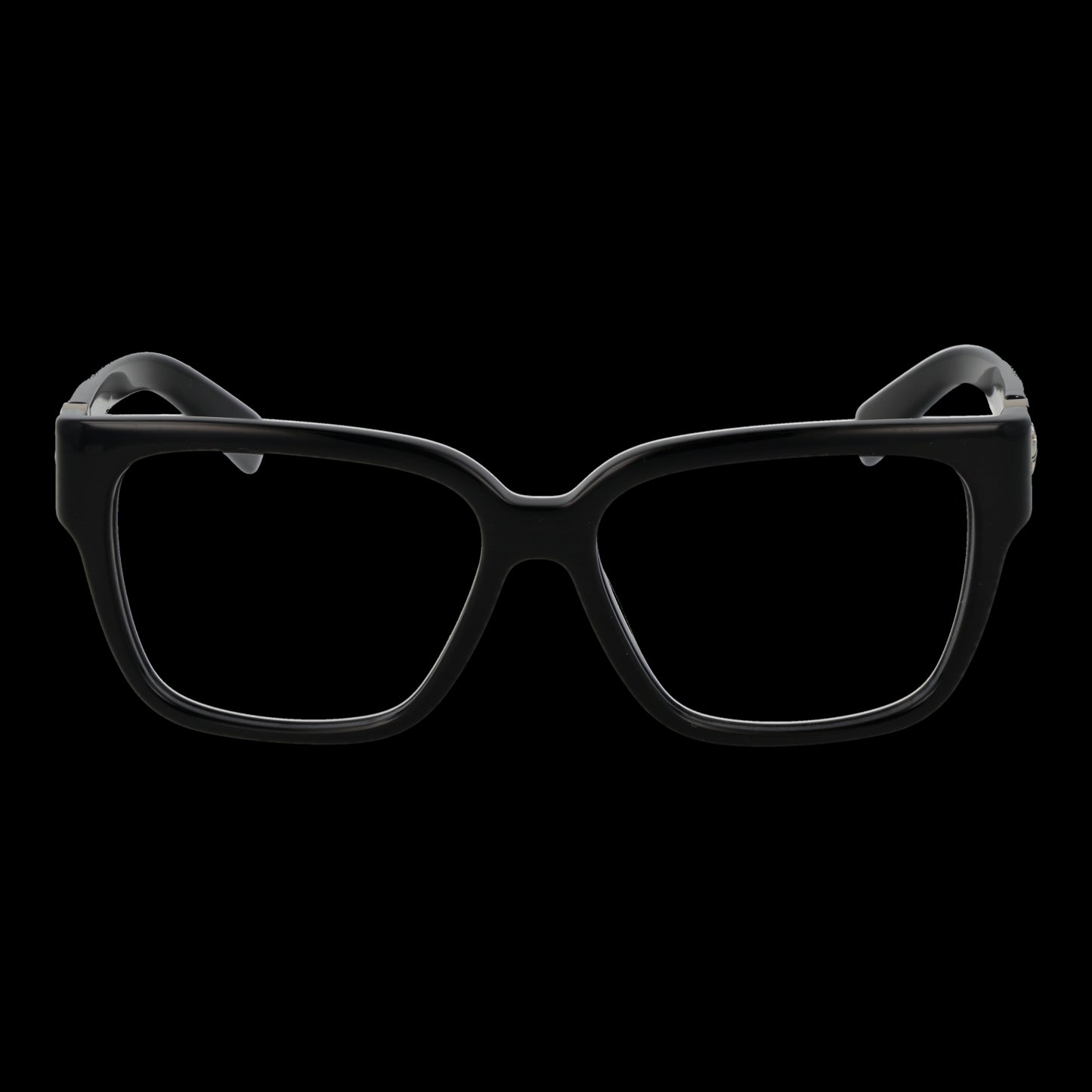 LONGCHAMP MOD. LO2731 52001 women's black square eyeglasses front view.