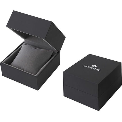 LORENZ MOD. 28190AA wristwatch packaging in black box