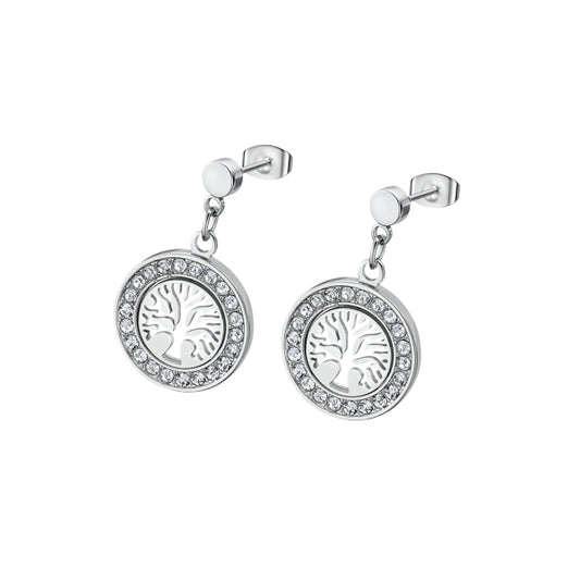 LOTUS JEWELS JEWELRY Mod. LS2181-4/1 Earrings LOTUS JEWELS Light Gray