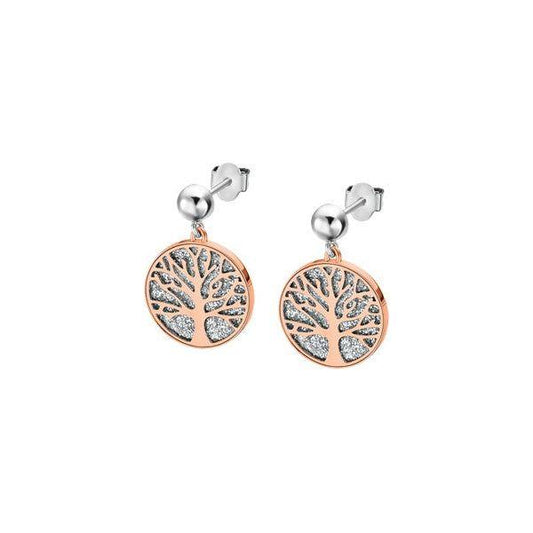 LOTUS JEWELS JEWELRY Mod. LS2225-4/2 Earrings LOTUS JEWELS Light Gray