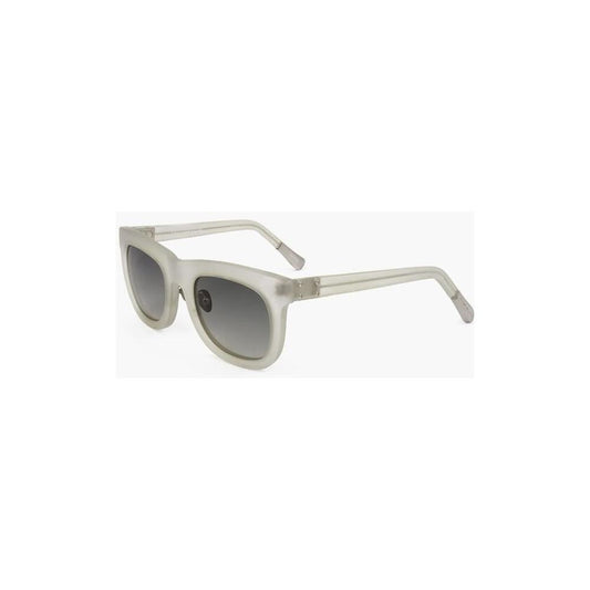Linda Farrow Linda Farrow KRIS VAN ASSCHE Wayfarer Sunglasses with Matte Frame LIP686882GD