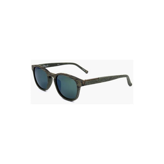 Linda Farrow Linda Farrow PHILLIP LIM Wayfarer Sunglasses with Wood Effect Frame LIP686976GD