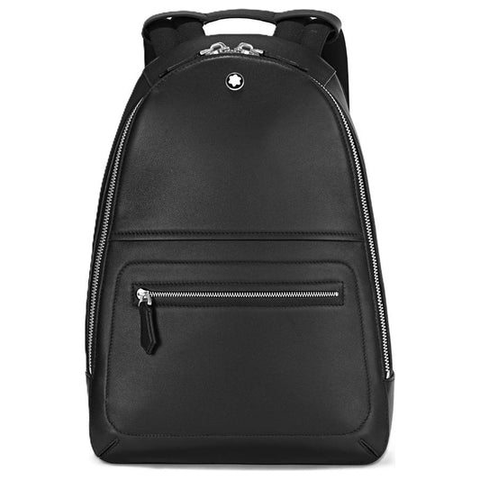 MONTBLANC LEATHER MOD. SOFT MINI BACKPACK - 24X90X35 FASHION ACCESSORIES MONTBLANC Dark Slate Gray