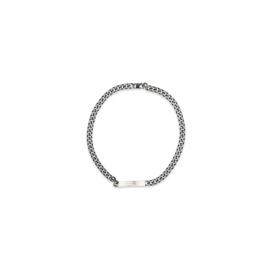MM6 Silver Metal Necklace 1728,72470364320,Accessories,Jewellery - Accessories,MM6,Necklaces - Jewellery - Accessories,New with tags,One Size,Silver,Women