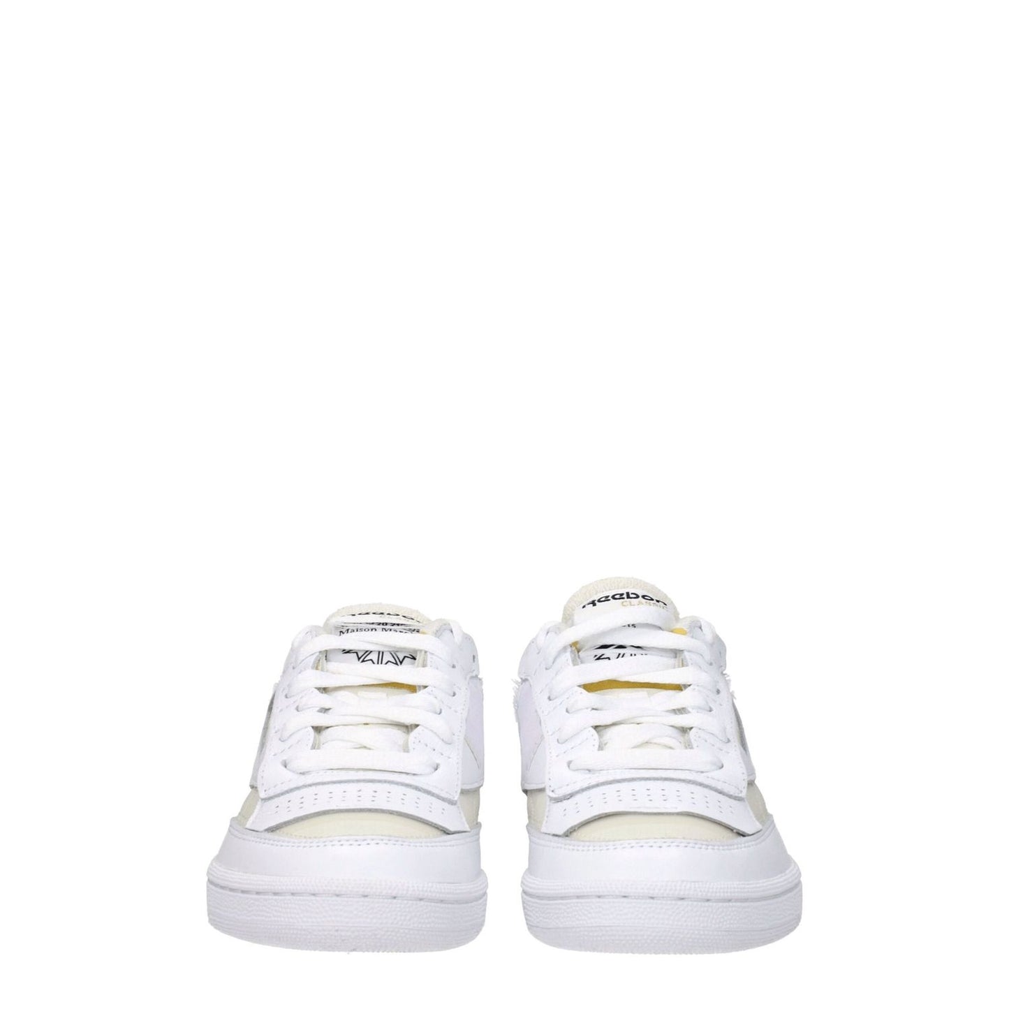 Maison Margiela White Fabric Low Top Sneakers