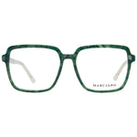 Marciano by Guess Green Women Glasses Frame full-rim plastic square style with demo lenses.