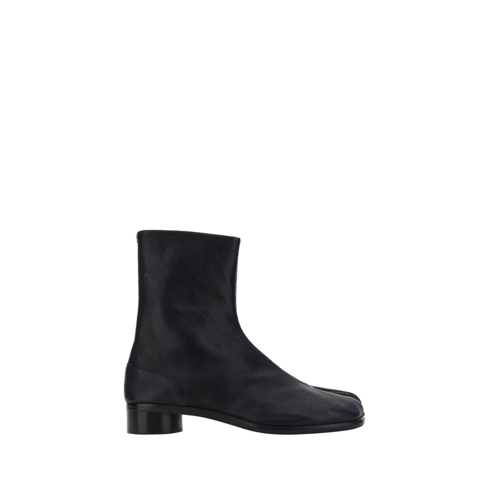 Margiela Black Camel Hair  Boots