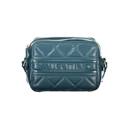 Mario Valentino Green Polyethylene Women Handbag with adjustable strap and spacious interior featuring zip closure for elegant functionality