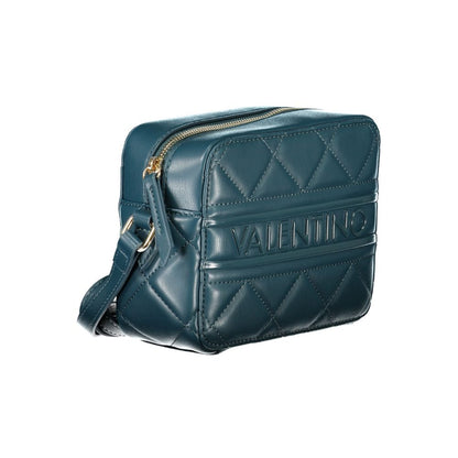 Mario Valentino Green Polyethylene Women Handbag with adjustable strap and zip closure